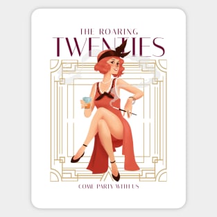 The Roaring Twenties - The Great Gatsby Sticker